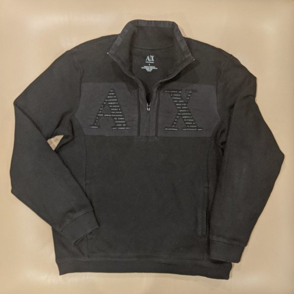 Armani Exchange Half Zip - L - Picture 1 of 9